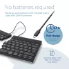 Ergonominė klaviatūra R-Go Tools R-Go Split Break su pertraukų programine įranga, išskirta klaviatūra, QWERTZ (DE), Bluetooth, juoda