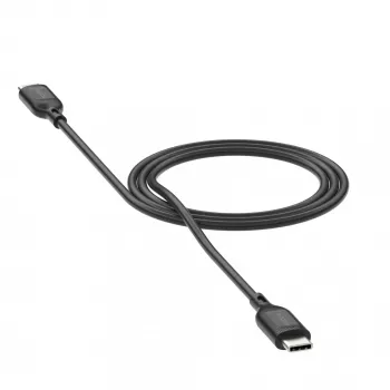 USB-C į USB-C įkrovimo laidas 1 m — Zagg International mophie essentials, USB 2.0, Juoda