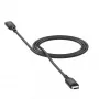 USB-C į USB-C įkrovimo laidas 1 m — Zagg International mophie essentials, USB 2.0, Juoda