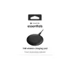 mophie essentials belaidžio įkrovimo padėklas 15W, juodas, USB