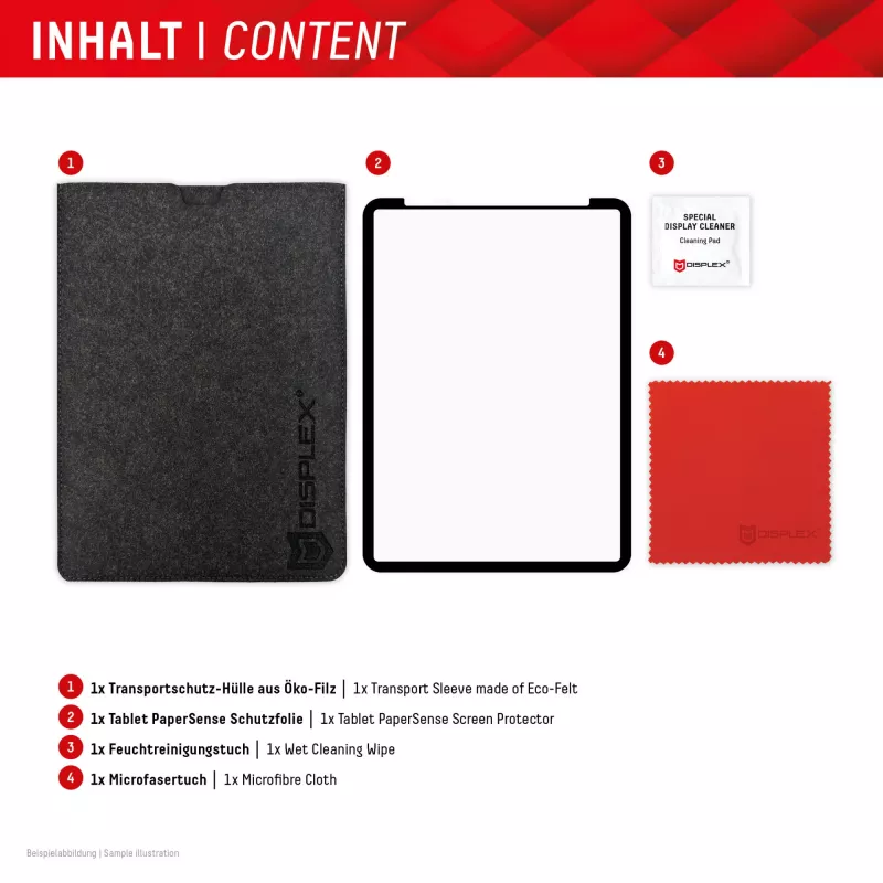 Displex TABLET PAPERSENSE apsauginė plėvelė iPad Pro 11'' (1./2./3./4. kart.)/Air (4./5. kart.), nuimama rašymo ar piešimo plėvelė su popieriaus pojūčiu