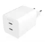 Maitinimo adapteris Zagg mophie essentials 50W 2x USB-C baltas