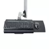 StarTech.com Sieninis darbo stalas su VESA laikikliu 32 colių monitoriams (10 kg), pilnai reguliuojamas vieno monitoriaus laikiklis ir klaviatūros lentyna su staliniu kompiuteriu/PC laikikliu, stovimas stalas
