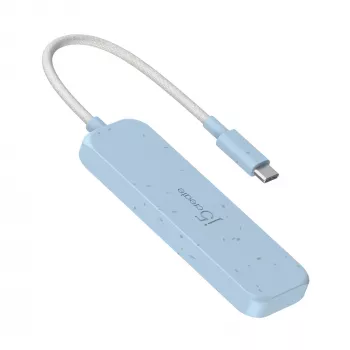 j5create JCH342EC-N Ekologiškas USB-C į 4 prievadų Type-C ir Type-A Gen 2 šakotuvas