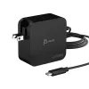 j5create 102W GaN PD USB-C 2 prievadų įkroviklis su keičiamais kištukais