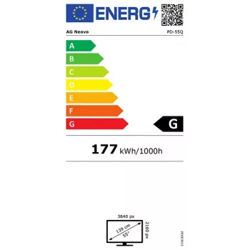 Komercinis ekranas AG Neovo 55 colių 4K PD55Q011M000