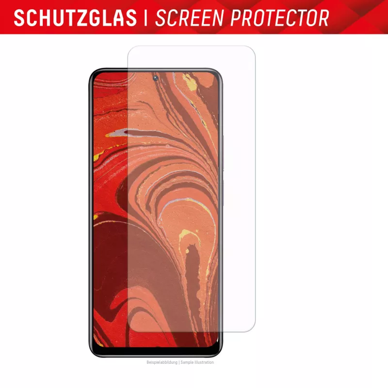 Displex ekrano apsauginis stiklas (10H), skirtas „Xiaomi Redmi Note 12 Pro(+) 5G“, su Eco montavimo rėmeliu, atsparus įbrėžimams