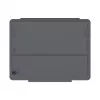 ASTAR DEQSTER Smart Rugged Touch Plus klaviatūra 10,2 colio — QWERTZ vokiškas išdėstymas, mechaniniai jungikliai, Smart Connector dokas, pilka