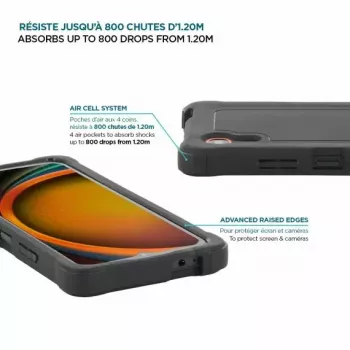 Mobilis apsauginis dėklas Samsung Galaxy XCover 7 (16,8 cm / 6,6 inch) pilkas