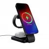 Trust Viro 3 viename belaidis magnetinis įkroviklis telefonui, laikrodžiui ir ausinėms, juodas