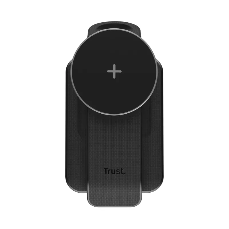 Trust Viro 3 viename belaidis magnetinis įkroviklis telefonui, laikrodžiui ir ausinėms, juodas