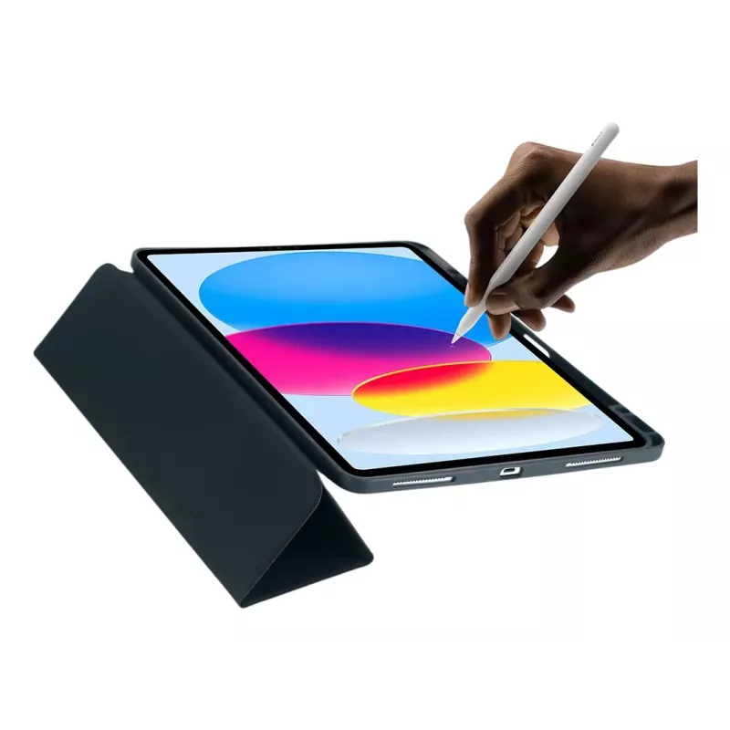 DEQSTER 40-2000076 dėklas planšetei 33 cm (13 colių) Folio Juodas