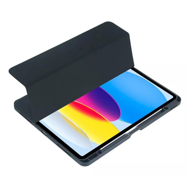 DEQSTER 40-2000076 dėklas planšetei 33 cm (13 colių) Folio Juodas