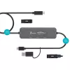 j5create JCH462 Wormhole Switch™ ekrano dalijimosi stotelė, juoda