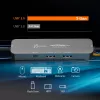 j5create JCH462 Wormhole Switch™ ekrano dalijimosi stotelė, juoda
