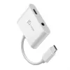 j5create JCA122 USB-C į 3,5 mm garso adapteris su Power Delivery, juodas