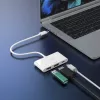 Adapteris j5create JCA399 USB-C® į HDMI™ 4K144Hz ir USB™ 3.2 su Power Delivery 100W, juoda