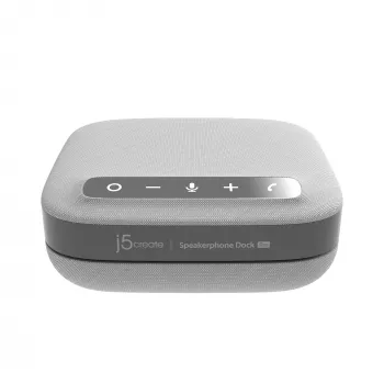 j5create JCDS337 USB-C® dviejų 4K garsiakalbio dokas Pro, juoda
