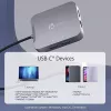 j5create JCD3191 4K60 Elite USB-C® kelioninis adapteris, pilkas