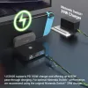 j5create JCD620 mini dokavimo stotelė, skirta Nintendo Switch™, juoda
