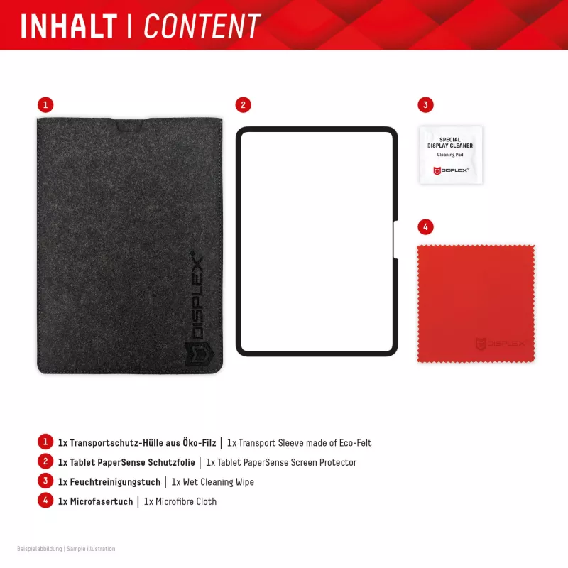 Displex TABLET PAPERSENSE apsauginė plėvelė iPad Pro 11'' (2025/2024), nuimama rašymo ir piešimo plėvelė su popieriaus pojūčiu