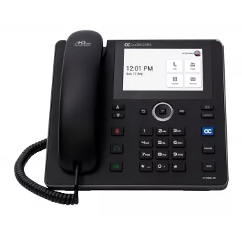 AudioCodes Teams C455HD IP telefonas PoE GbE juodas