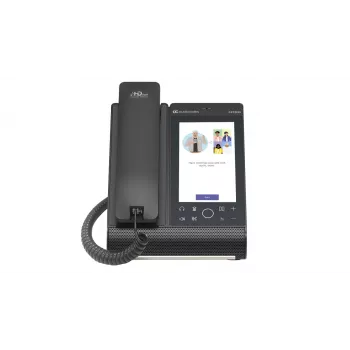 AudioCodes Teams C470HD Total Touch IP telefonas su PoE, GbE, integruotu Bluetooth ir dviem juostų WiFi