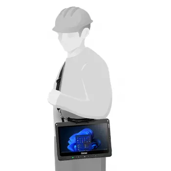 Apsauginis dangtelis Gamber-Johnson InfoCase FIELDMATE Mobility Bundle Heavy Weight, skirtas Getac A140 / F110 G6 / K120, tinka 35,6 cm (14 colių) ekranams