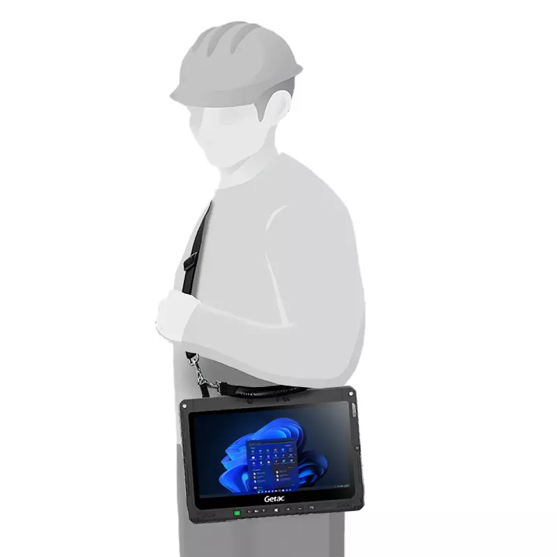 Apsauginis dangtelis Gamber-Johnson InfoCase FIELDMATE Mobility Bundle Heavy Weight, skirtas Getac A140 / F110 G6 / K120, tinka 35,6 cm (14 colių) ekranams