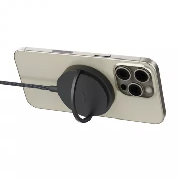 mophie Qi2 belaidis magnetinis kroviklis 15 W, juodas