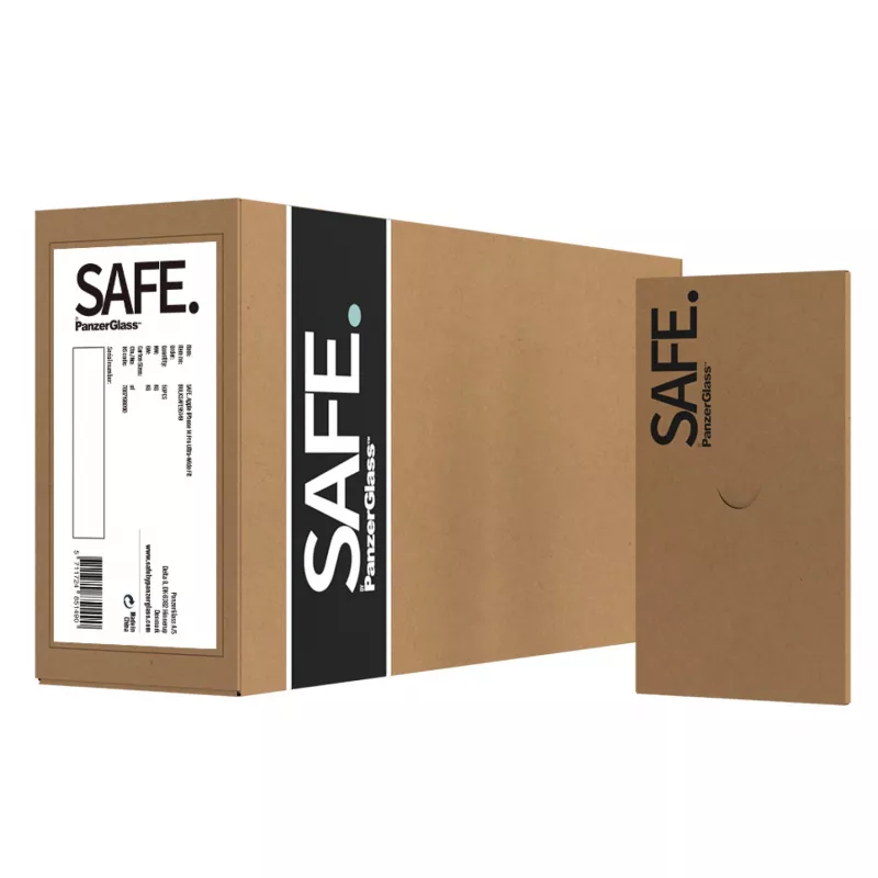 PanzerGlass SAFE. by ® Ekrano apsauginis stiklas iPhone 14 Pro | Ultra-Wide Fit | BULK