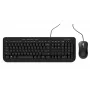 Incase Designed by Microsoft Wired Desktop 600 – Pilno dydžio klaviatūra su pele, USB, QWERTY itališkas, juoda