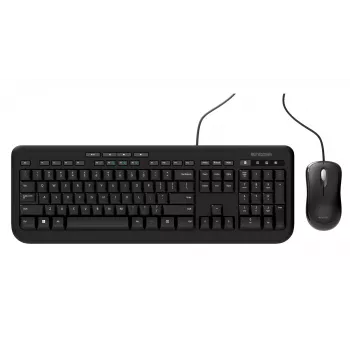 Incase Designed by Microsoft Wired Desktop 600 klaviatūra su pele, laidinis, USB, QWERTY JK anglų, juoda