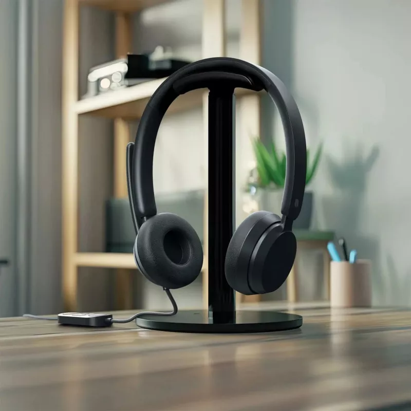 Incase Designed by Microsoft Modern USB-C ausinės laidinės, juodos