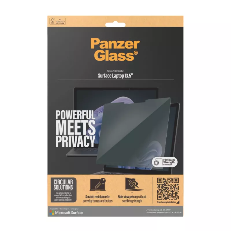 PanzerGlass® Privatumo Filtras Microsoft Surface 13,5'' | 6 | 5 | 4 | 3 | 2