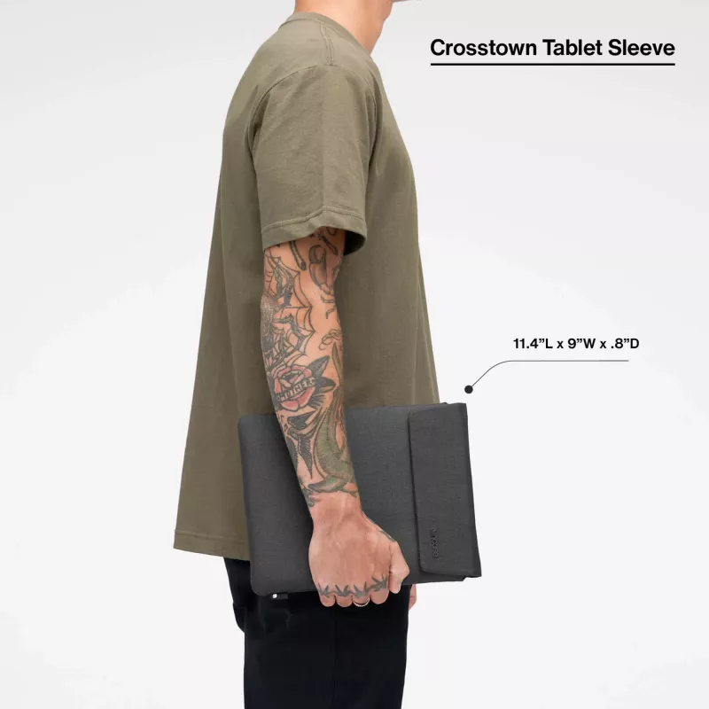 Dėklas planšetei Incase Crosstown Sleeve 11 colių, juodas