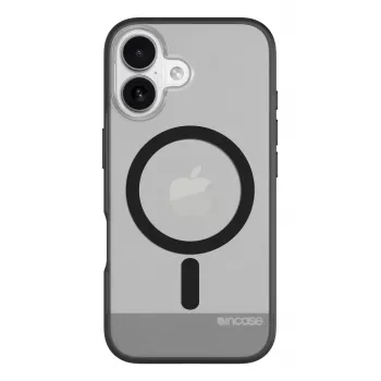 Incase INPH190401-BLK mobiliojo telefono dėklas 15,5 cm (6,1 colio) Juodas, permatomas