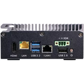 Mini kompiuteris Shuttle SPCEL03 Intel Atom x6413E 32GB DDR4 SSD 2x2.5G LAN