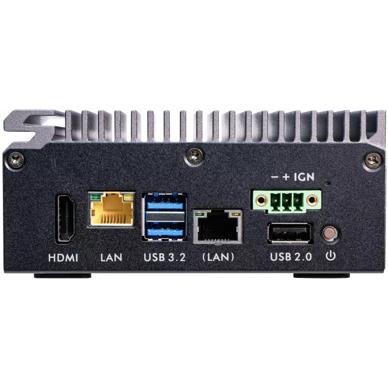 Mini kompiuteris Shuttle SPCEL03 Intel Atom x6413E 32GB DDR4 SSD 2x2.5G LAN