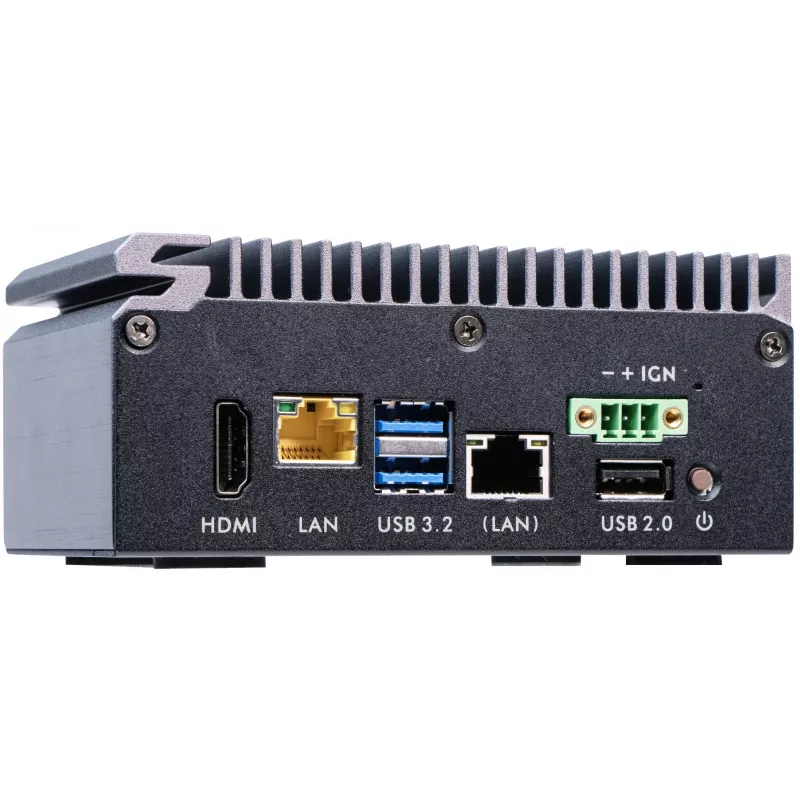 Mini kompiuteris Shuttle SPCEL03 Intel Atom x6413E 32GB DDR4 SSD 2x2.5G LAN