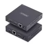 „StarTech.com“ HDMI KVM praplėtimo rinkinys per IP tinklą, 4K 60Hz, be tvarkyklių, HDMI ir USB per Ethernet/CAT6, AVoIP, siųstuvas ir imtuvas su montavimo komplektais
