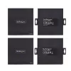 „StarTech.com“ HDMI KVM praplėtimo rinkinys per IP tinklą, 4K 60Hz, be tvarkyklių, HDMI ir USB per Ethernet/CAT6, AVoIP, siųstuvas ir imtuvas su montavimo komplektais