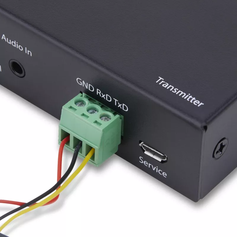 „StarTech.com“ HDMI KVM praplėtimo rinkinys per IP tinklą, 4K 60Hz, be tvarkyklių, HDMI ir USB per Ethernet/CAT6, AVoIP, siųstuvas ir imtuvas su montavimo komplektais