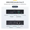 „StarTech.com“ HDMI KVM praplėtimo rinkinys per IP tinklą, 4K 60Hz, be tvarkyklių, HDMI ir USB per Ethernet/CAT6, AVoIP, siųstuvas ir imtuvas su montavimo komplektais