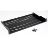 Rack lentyna ROLINE 19 colių 1U 250 mm gylis 15 kg juoda