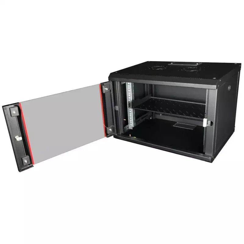 Rack lentyna ROLINE 19 colių 1U 250 mm gylis 15 kg juoda