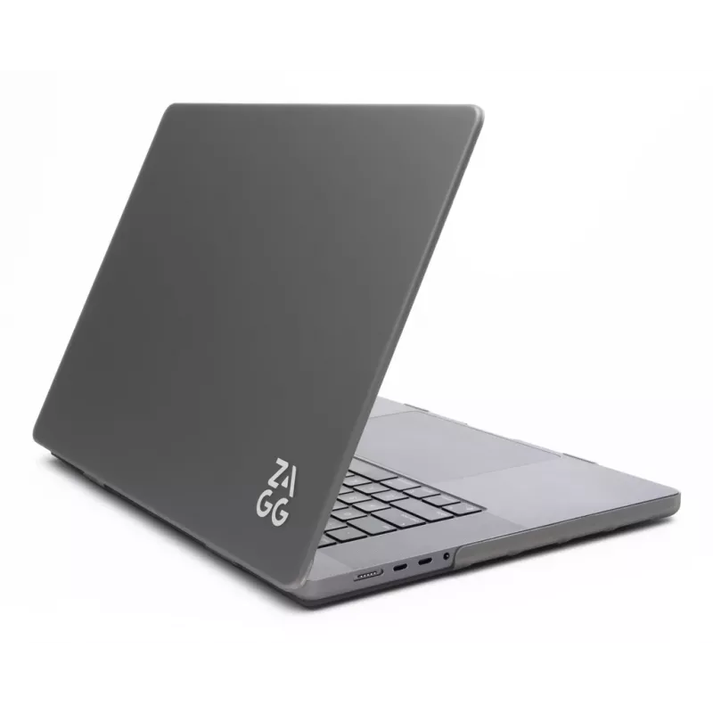 Kietasis dėklas Zagg MacBook Pro 13 M2/M1 (20) — Dūminis atspalvis, apsauginis apvalkalas
