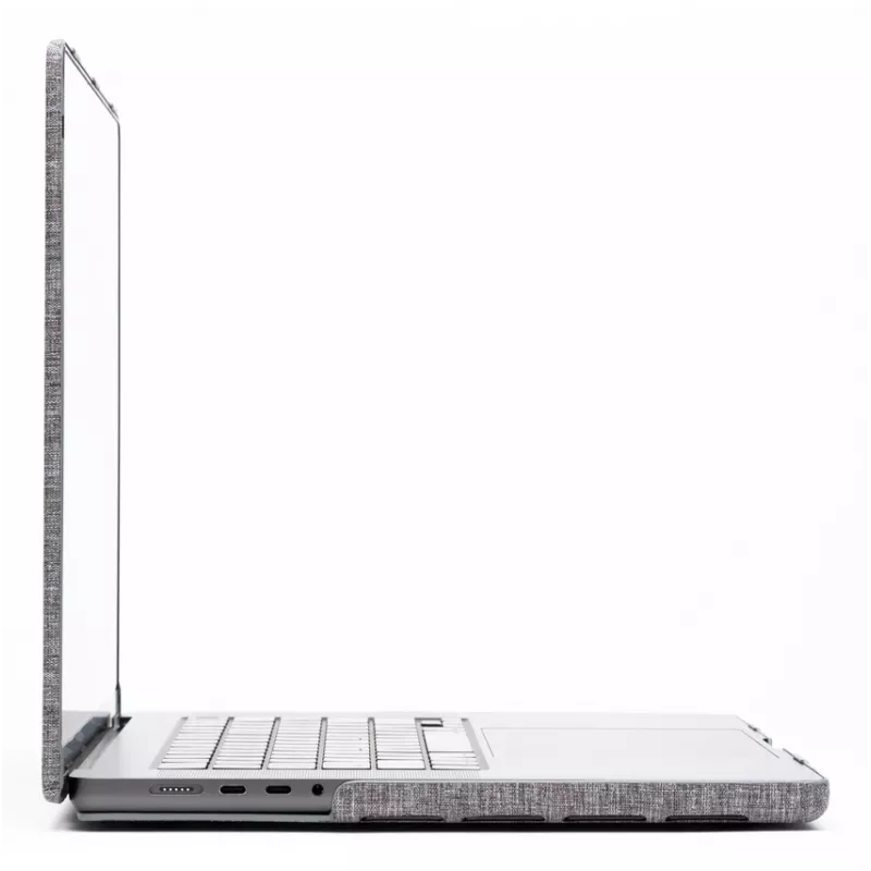 Kietasis dėklas Zagg MacBook Pro 13 M2/M1 (20) — Dūminis atspalvis, apsauginis apvalkalas