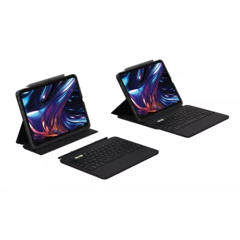ZAGG Pro Keys 2 klaviatūra ir dėklas iPad Pro 11 (M4) QWERTZ vokiškas juodas