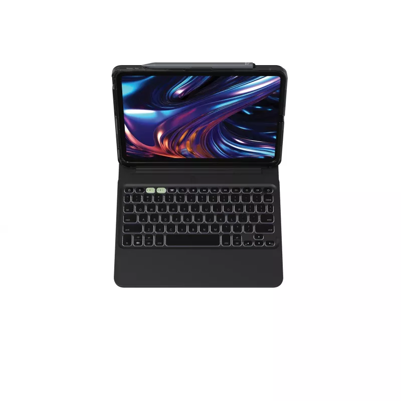 ZAGG Pro Keys 2 klaviatūra ir dėklas iPad Pro 11 (M4) QWERTZ vokiškas juodas